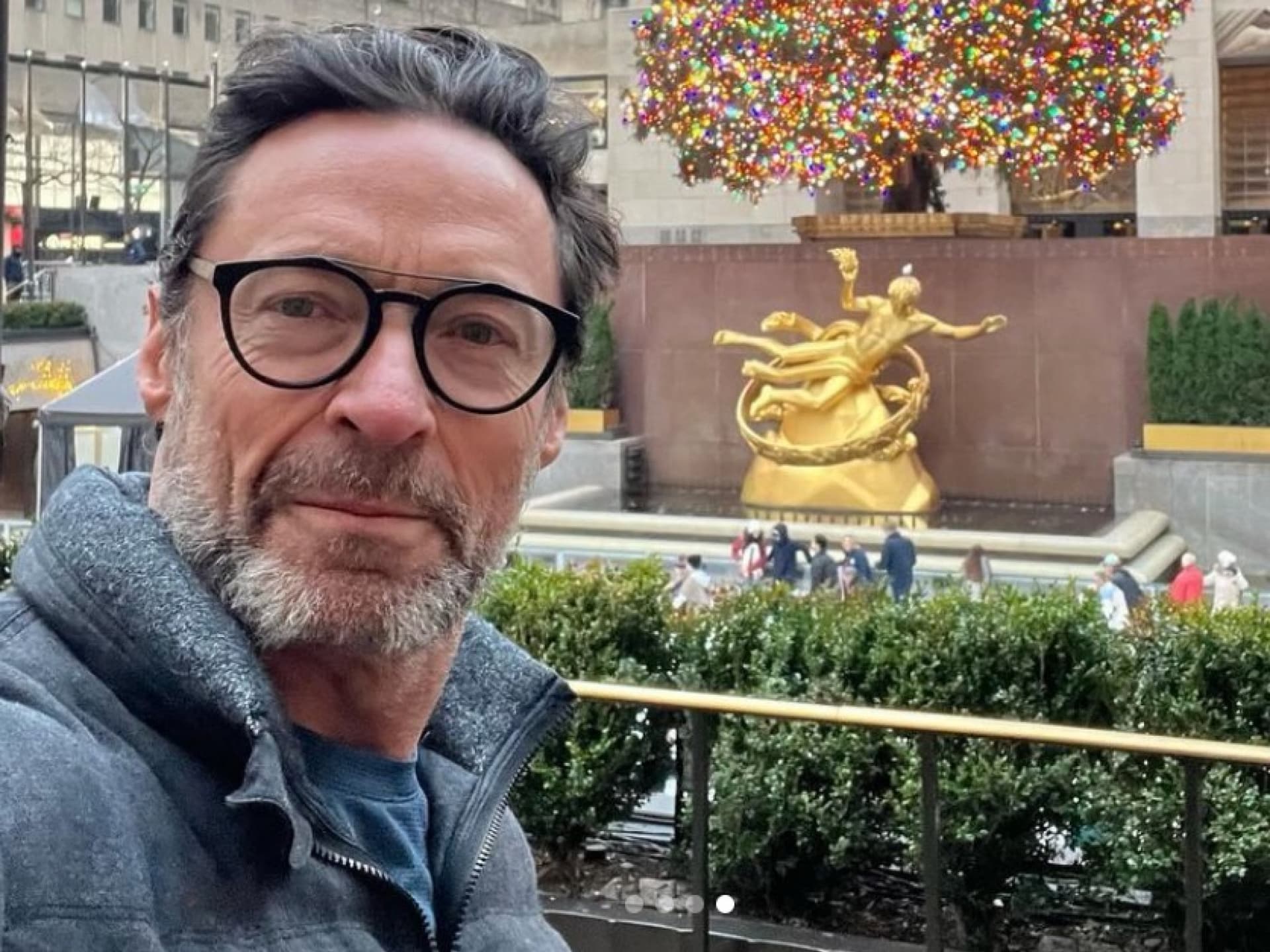 Hugh Jackman: Finger weg vom Weihnachtsbaum!