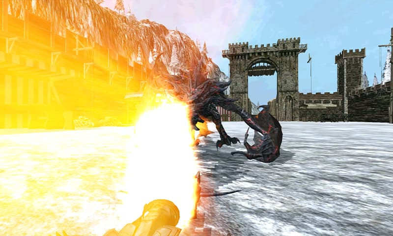 Battle of Mighty Dragons: Archery Game