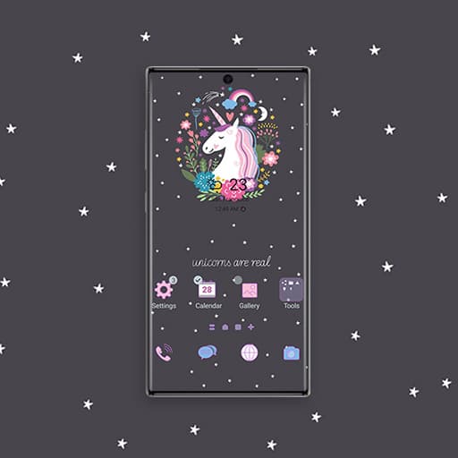 Einhörner-Traumthema