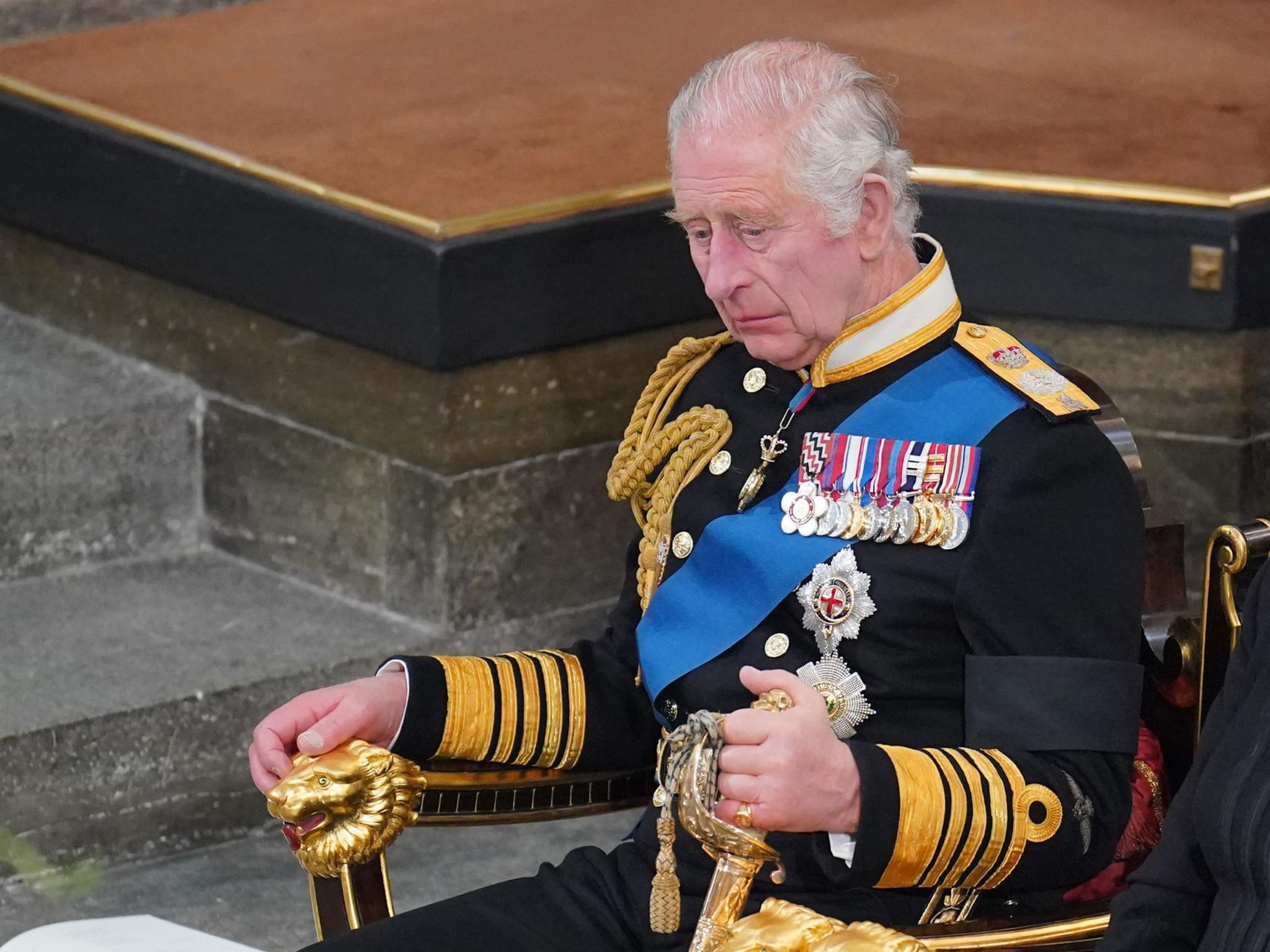König Charles hat am Todestag von Königin Elizabeth II