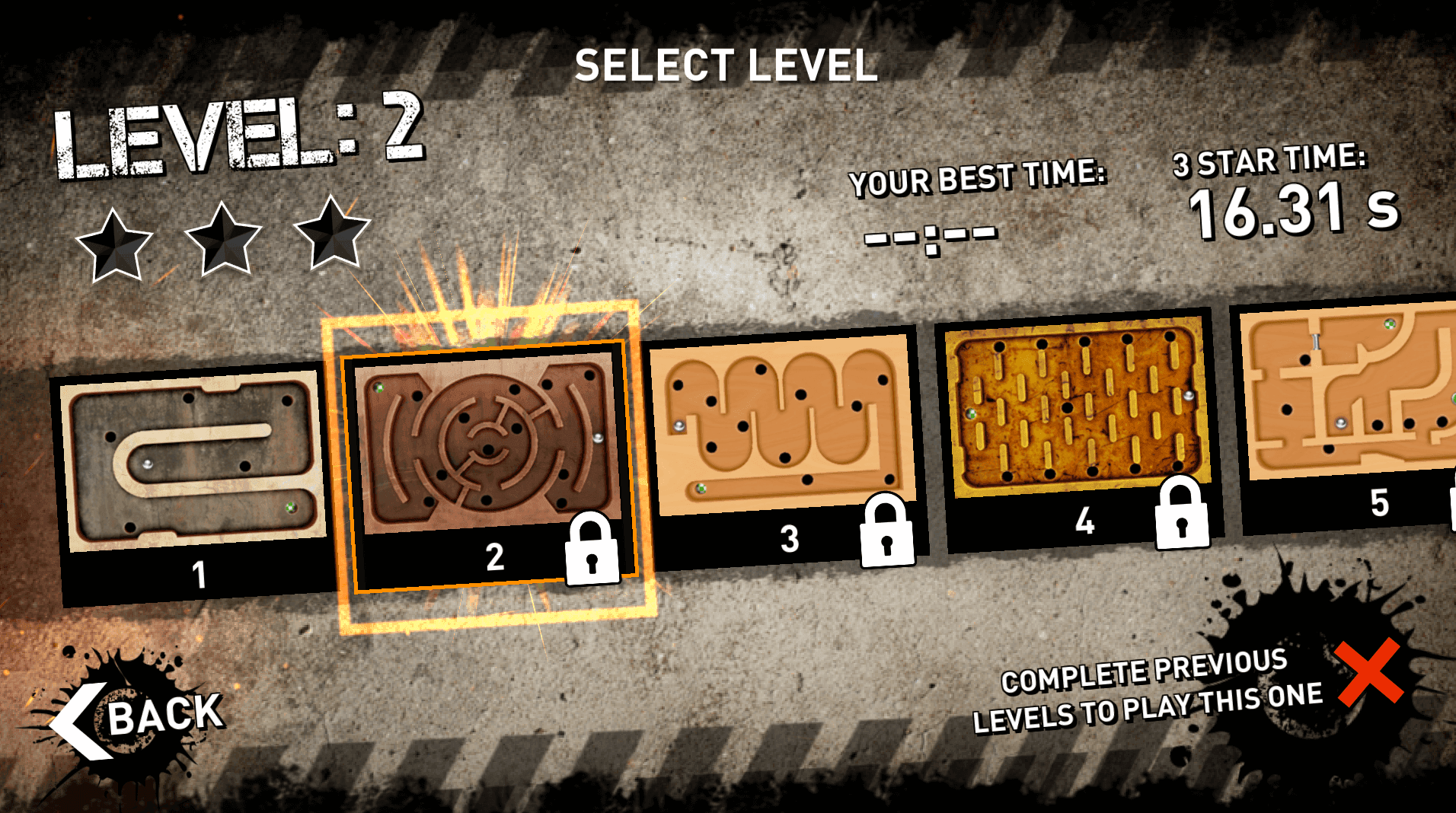 3D-Ball im Labyrinth