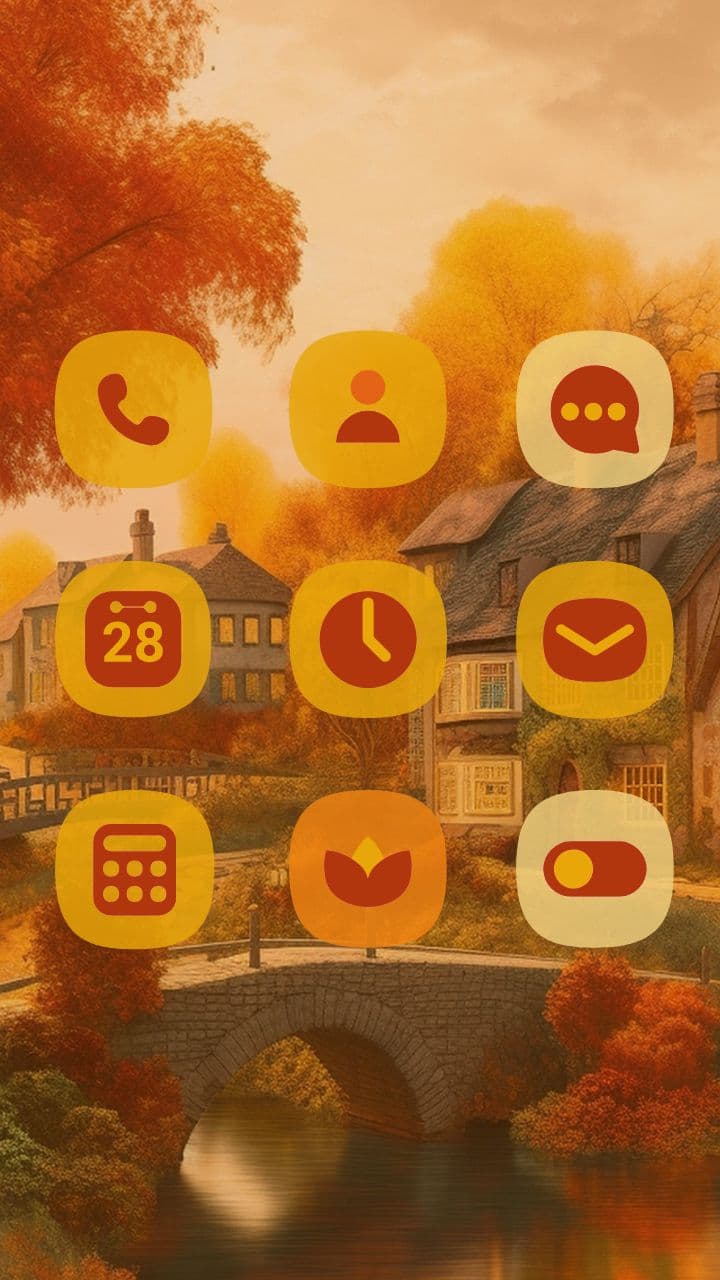 Malerische Herbstlandschaft