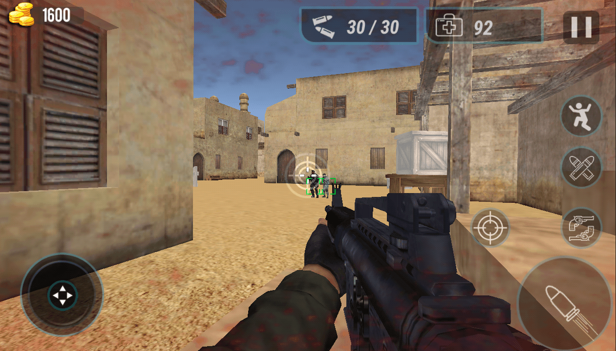 Armee Kommando Attacke