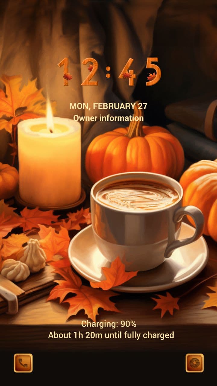 [TW] Gemütliche Herbstkaffeetasse