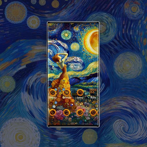 Schönheit In Der Sternennacht