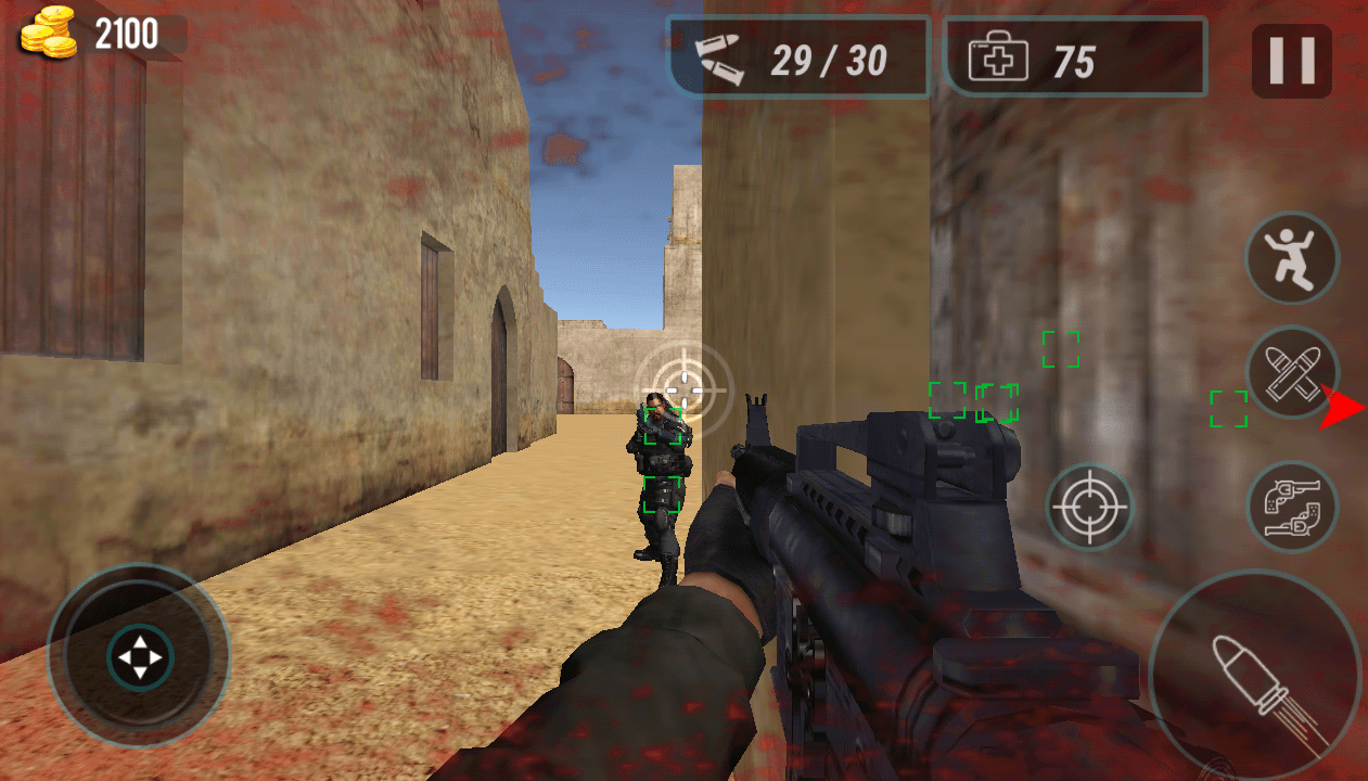 Armee Kommando Attacke