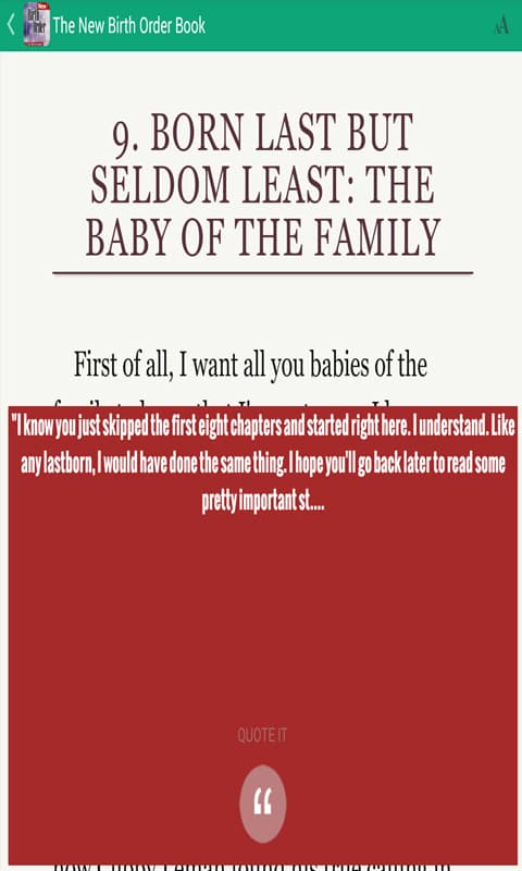 The New Birth Order Book