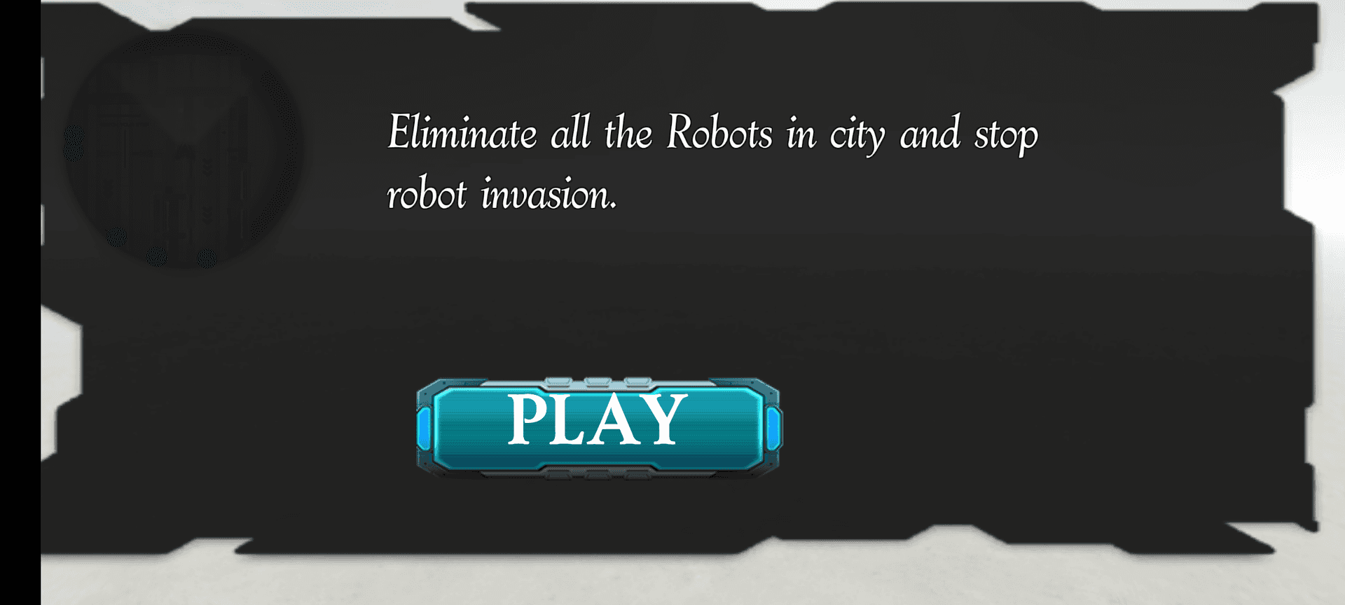 Roboter schießen Streik