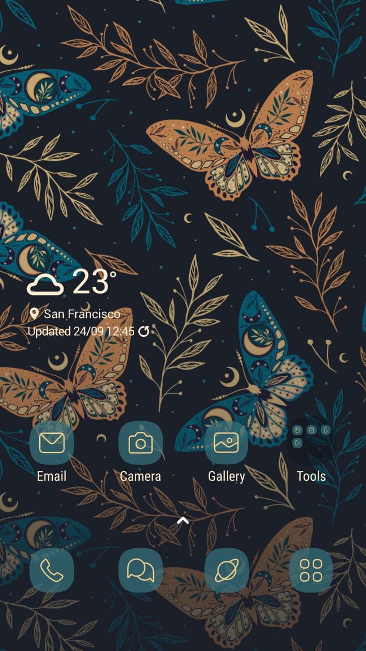 Mystische Boho-Schmetterlinge