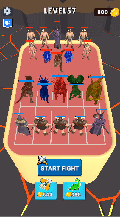 Prähistorische Schlachten: Fügen und Kämpfen