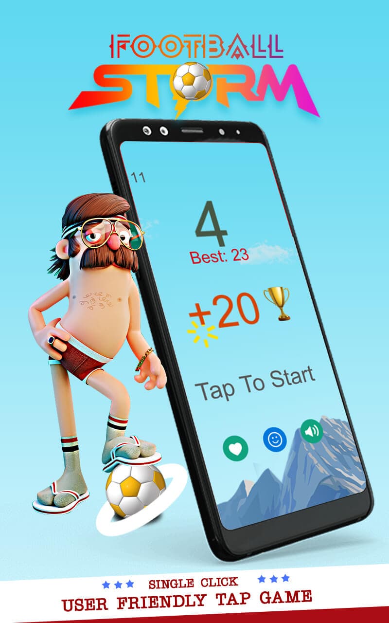 Football Storm Clicker