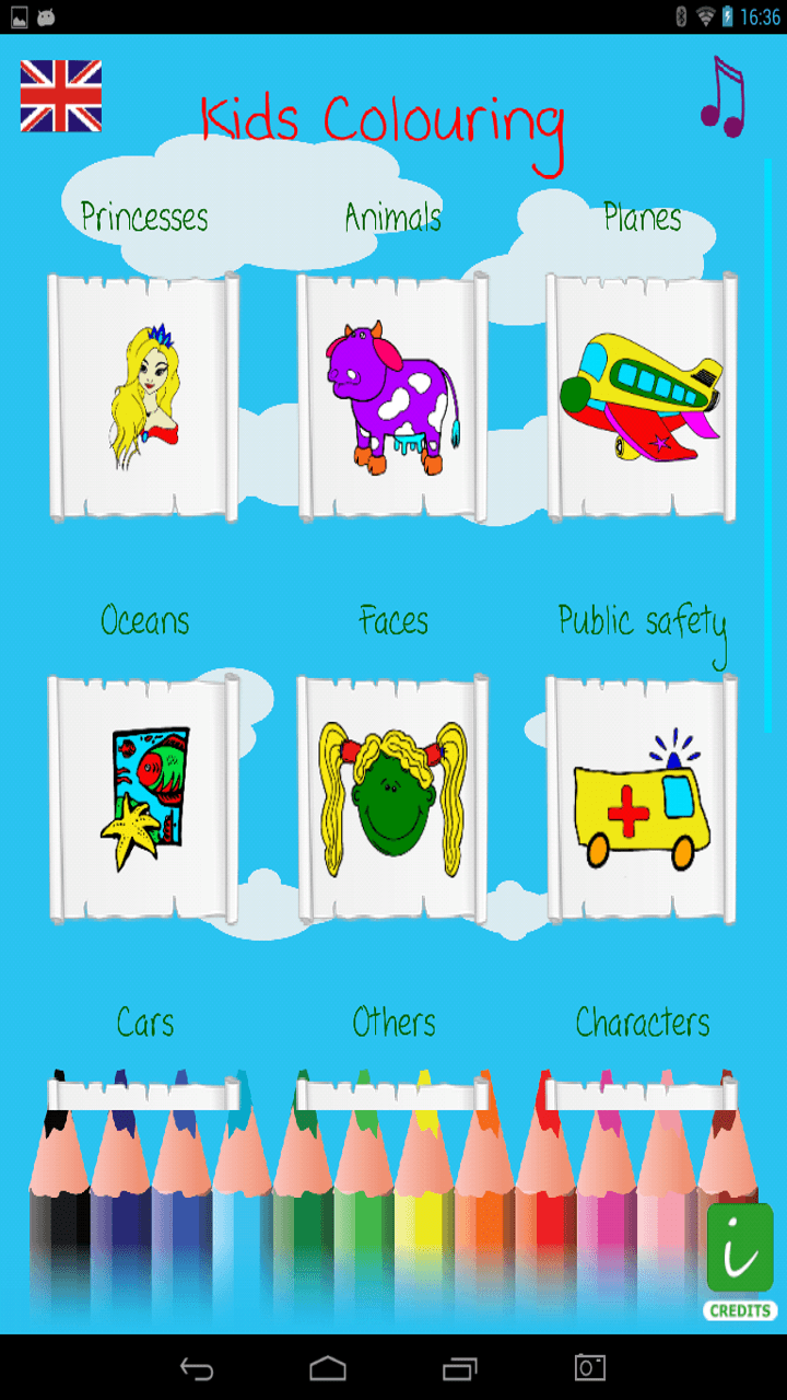 Kids Colouring Book