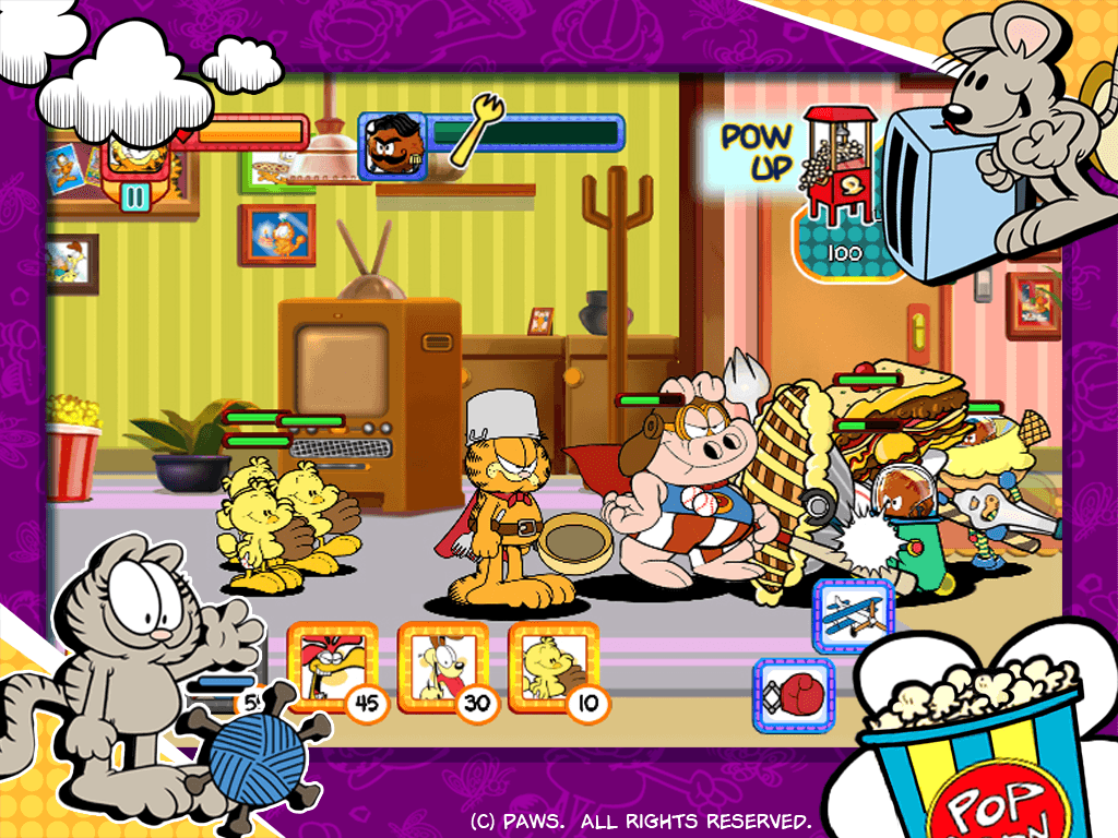 Garfields Verteidigung