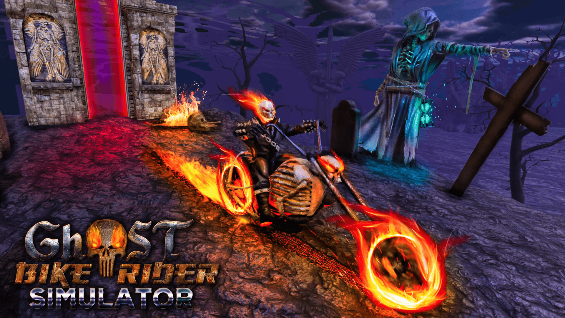 Ghost Bike Rider Simulator 3D