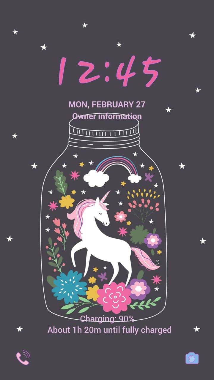 Einhörner-Traumthema