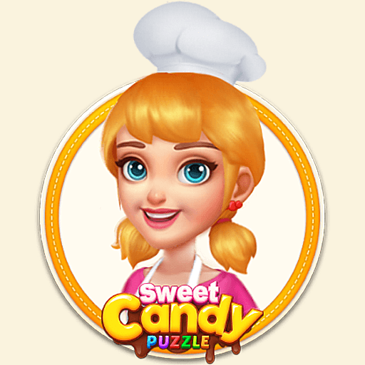 Süßes Bonbon-Puzzle