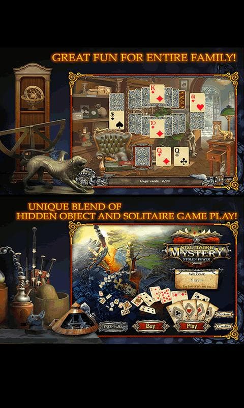 Solitaire Mystery Stolen Power