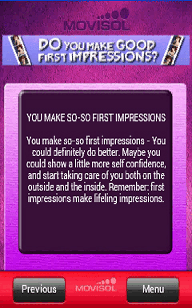 Do you make good first impressions?