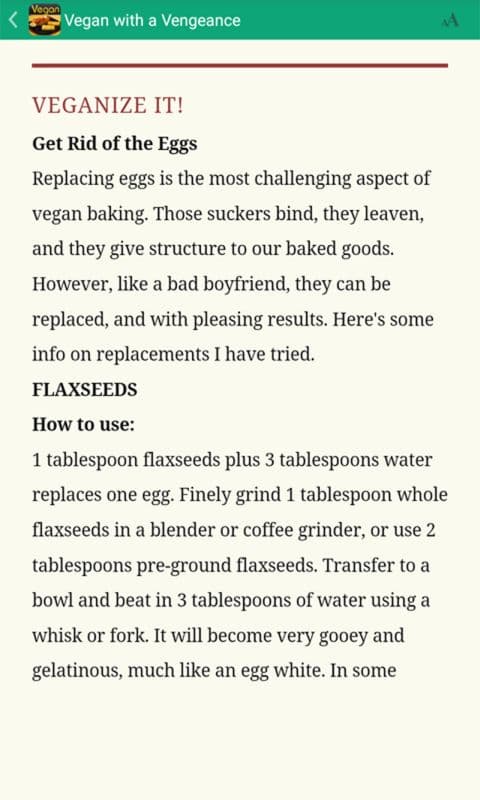 Vegan with a Vengeance