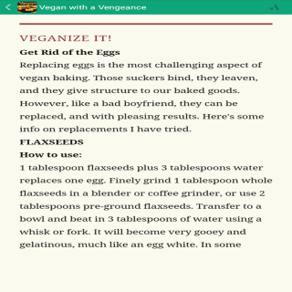 Vegan with a Vengeance