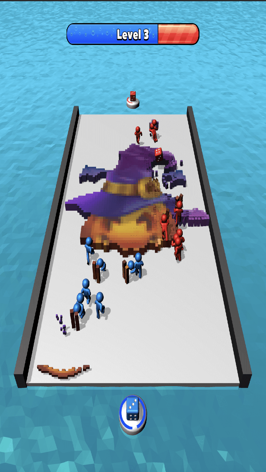 Kunststehlerei 3D Pixels