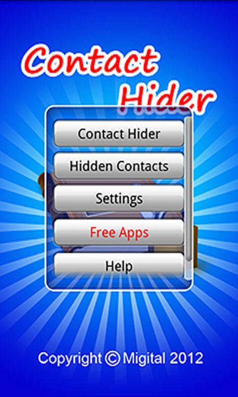 Contacts Hider