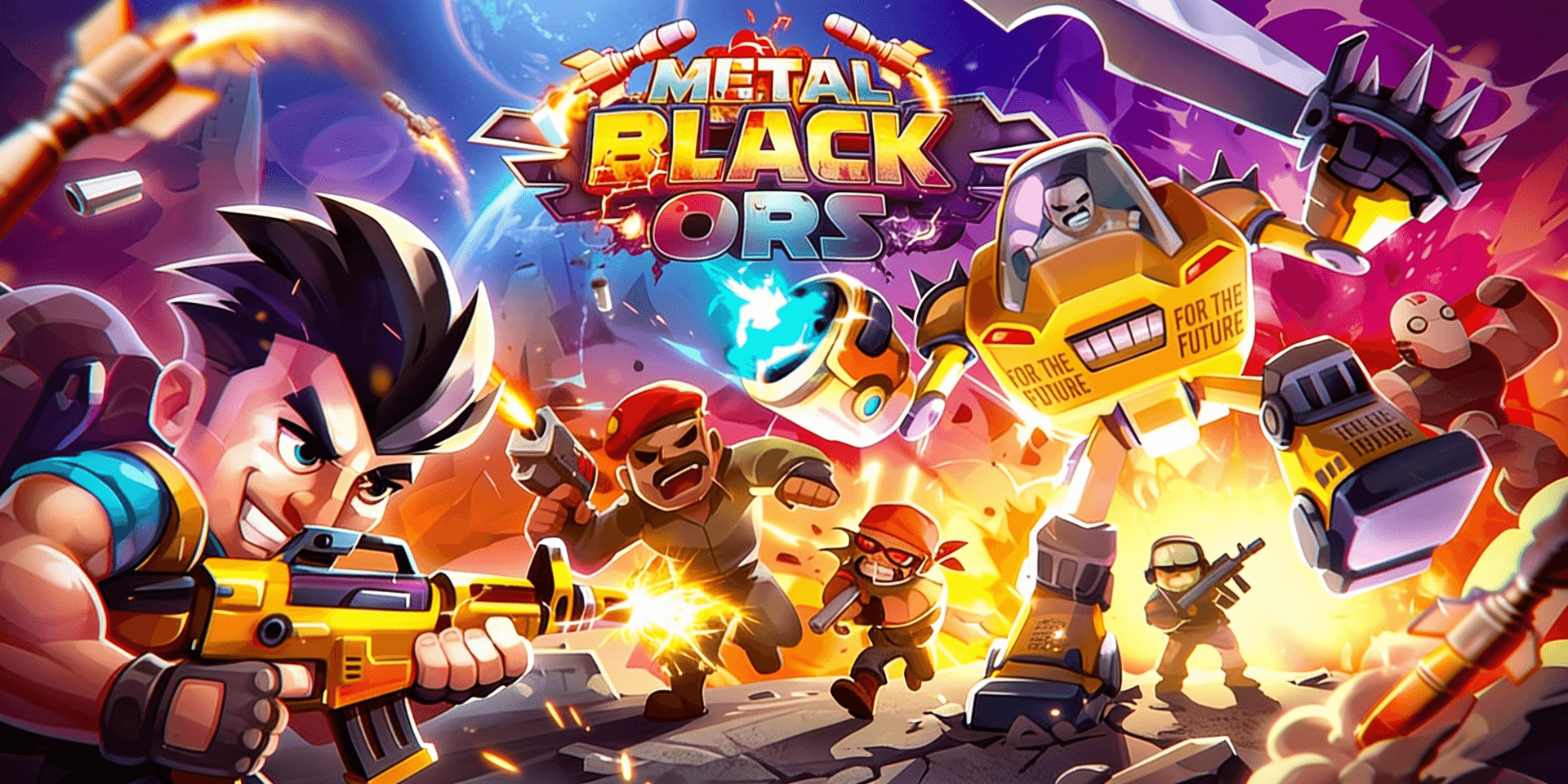 Metall Schwarz OPS