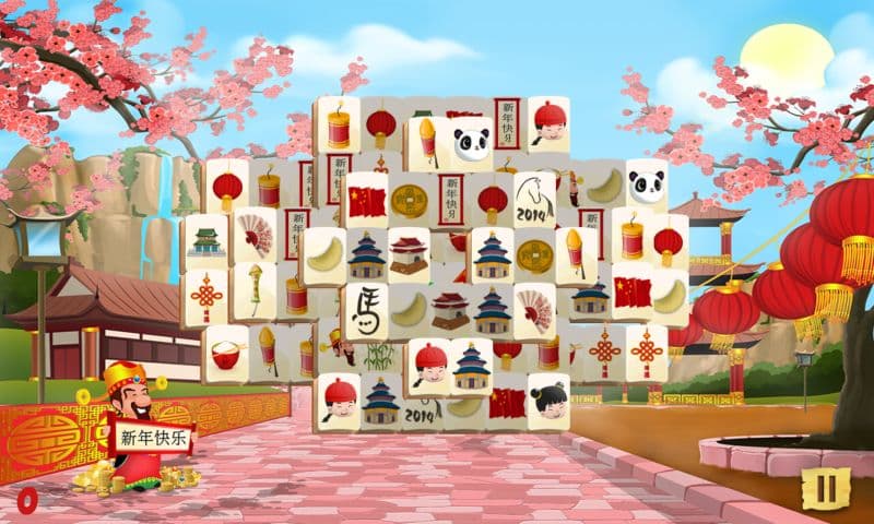 Mahjong Plum Garden