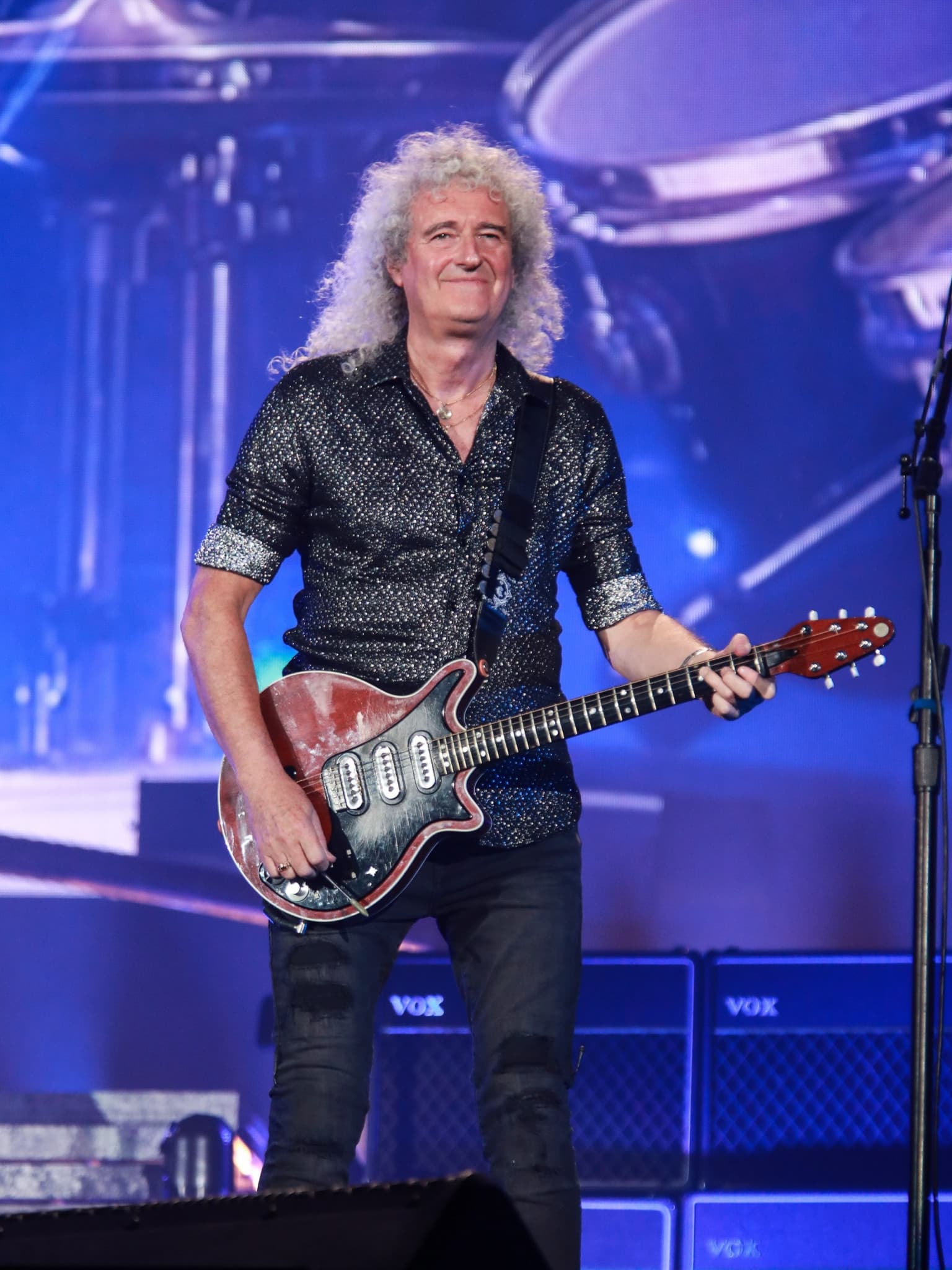 Brian May erlitt ,leichten Schlaganfall'