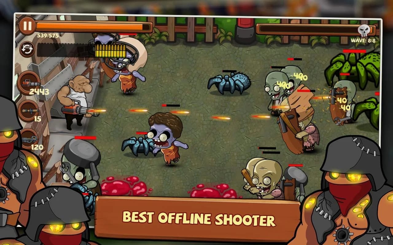 Defender Zombie Shooter:  Zombie Realm