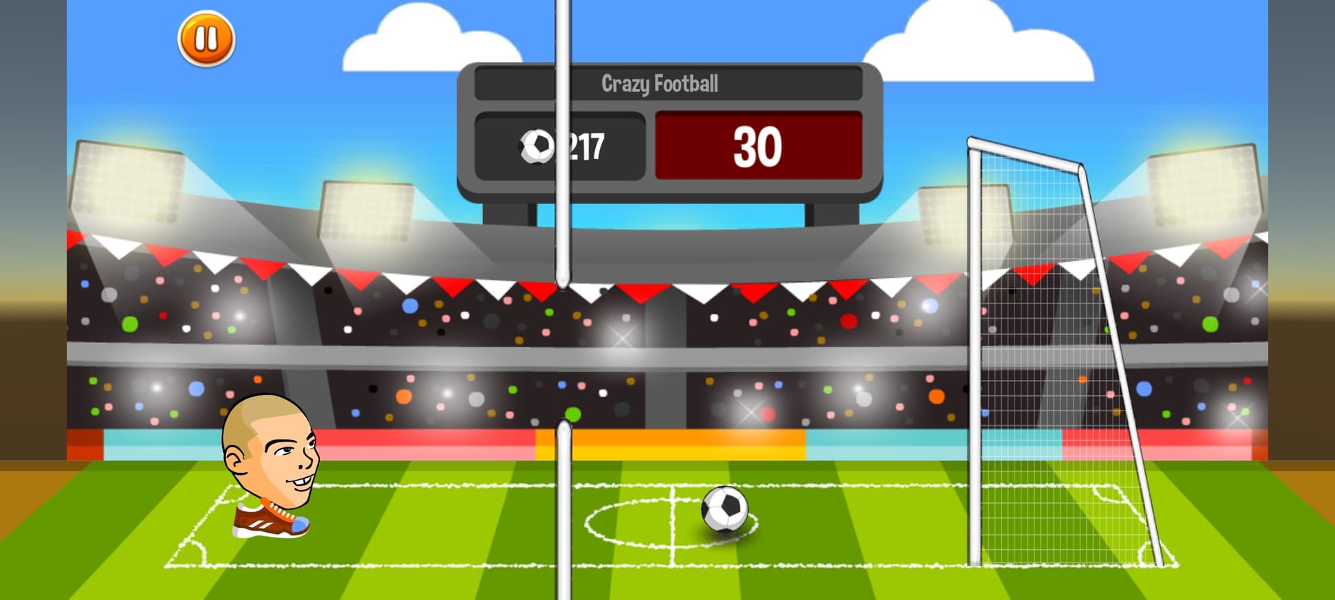 Verrückter Fußball