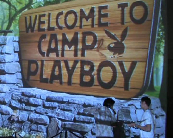 Im Camp Playboy steigt eine wilde Party mit jeder Menge Playmates - here they are!