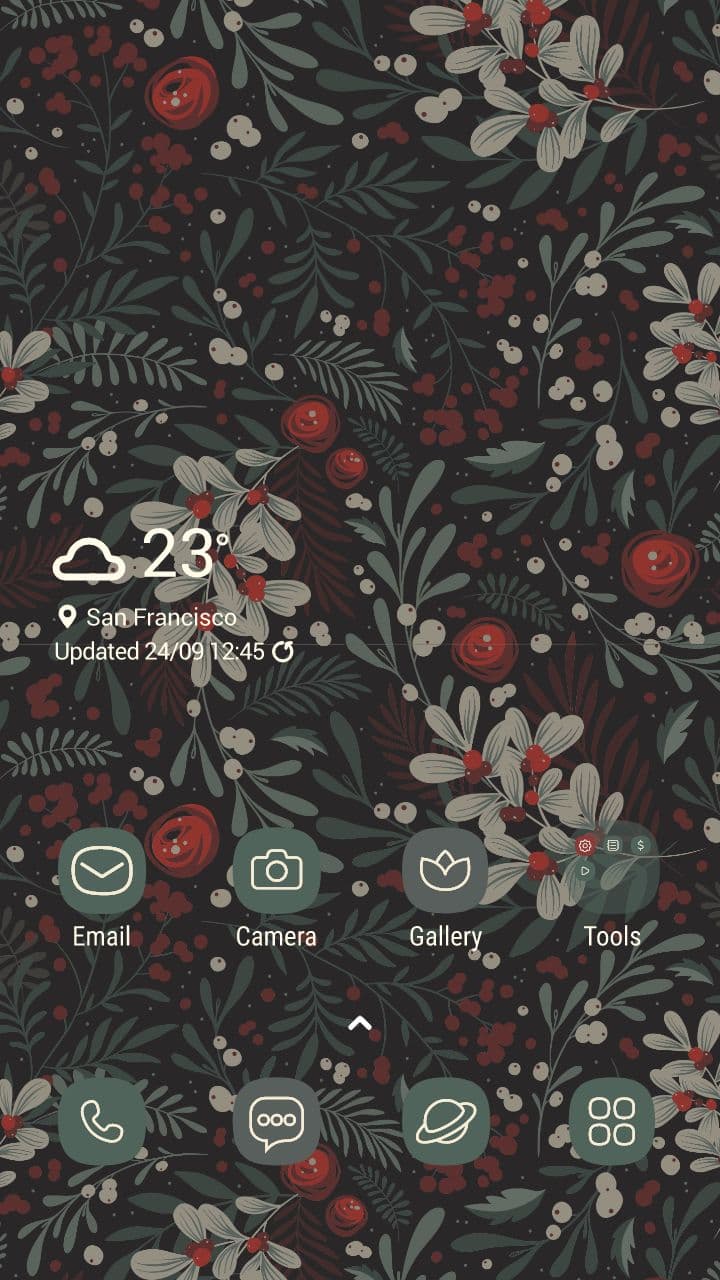 Wunderliches Winterlaub