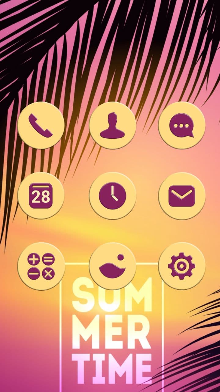 Tropische Sommerstimmung