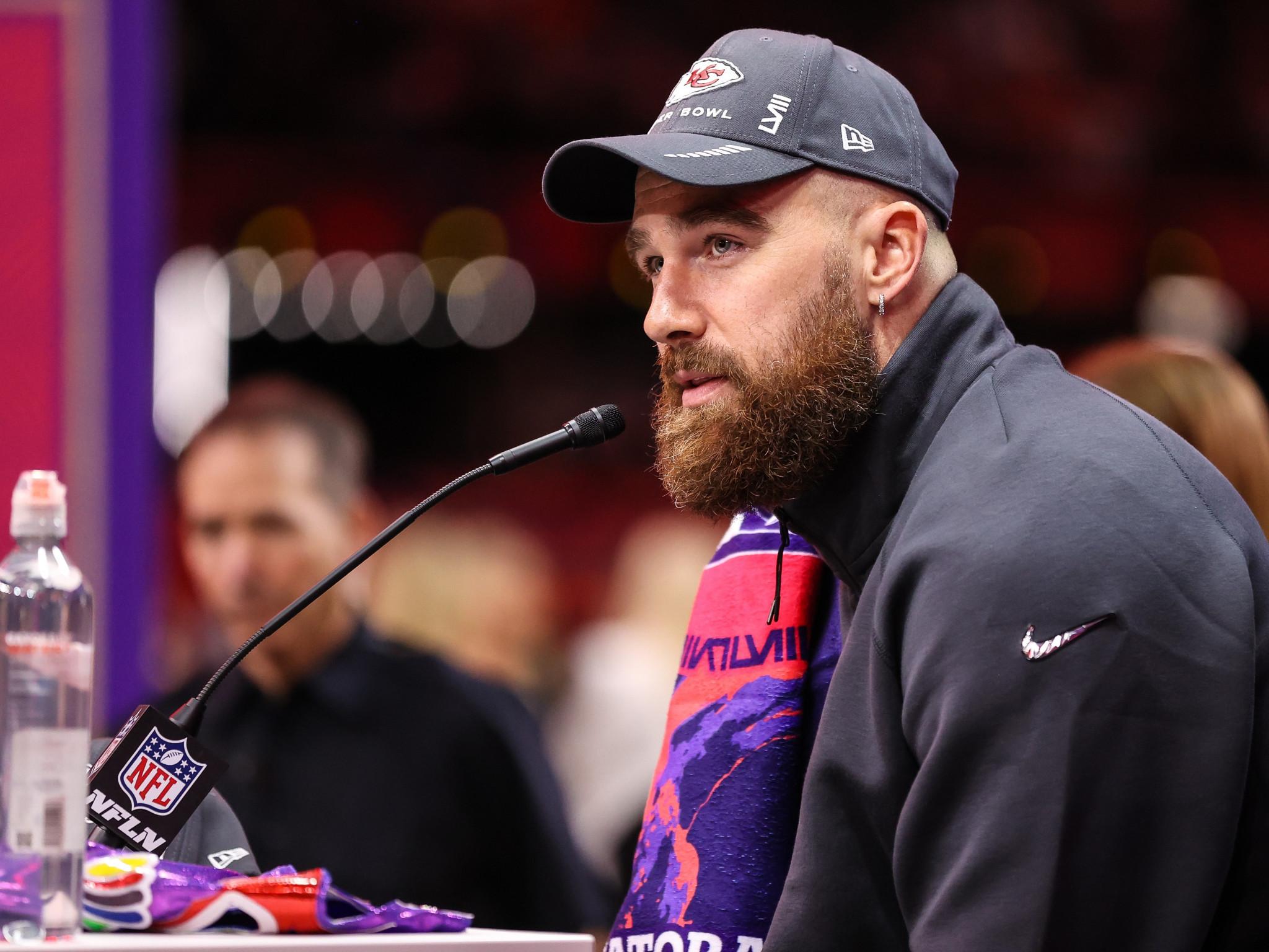 ,Den Traum leben': Travis Kelce schwärmt davon, wie sich sein Leben entwickelte