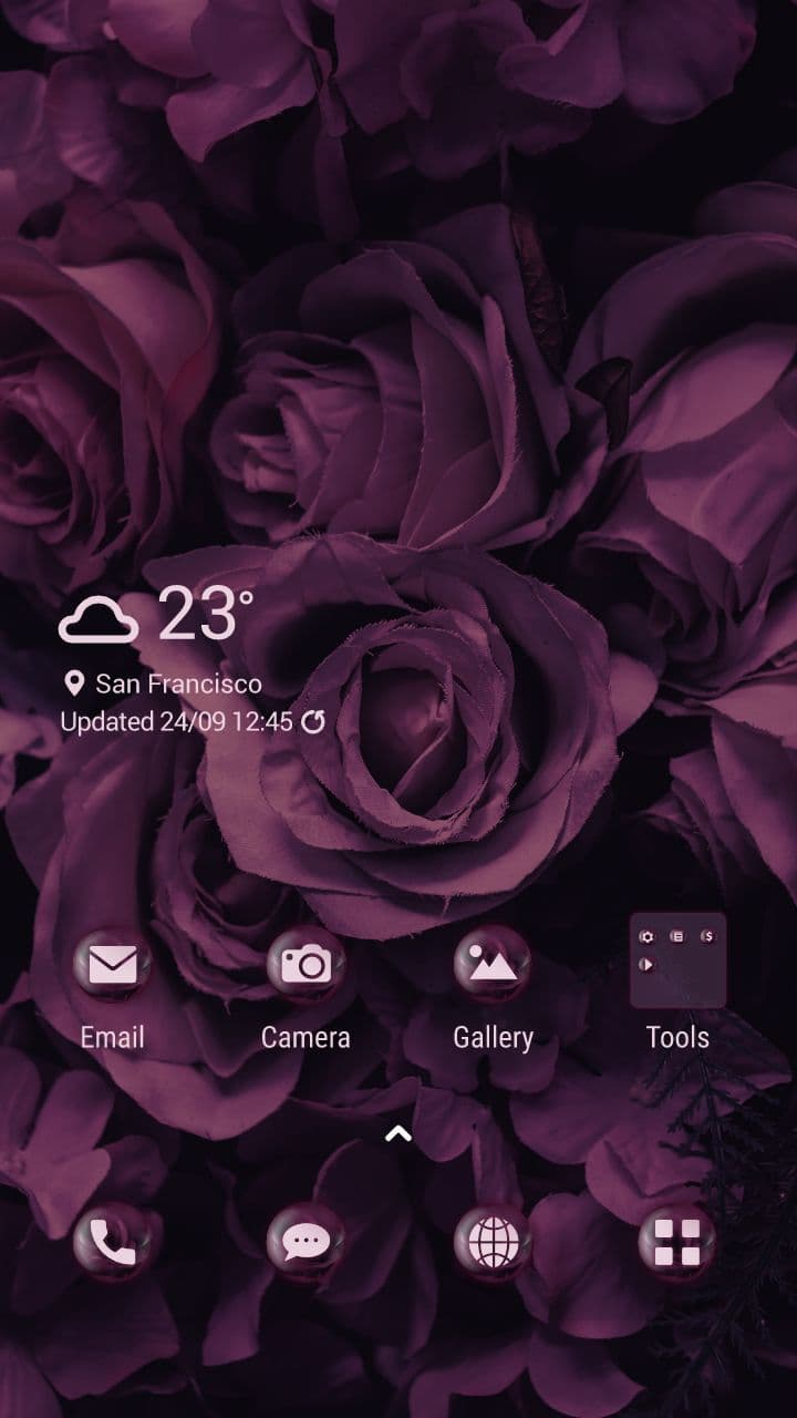 Bett Aus Dunklen Rosen