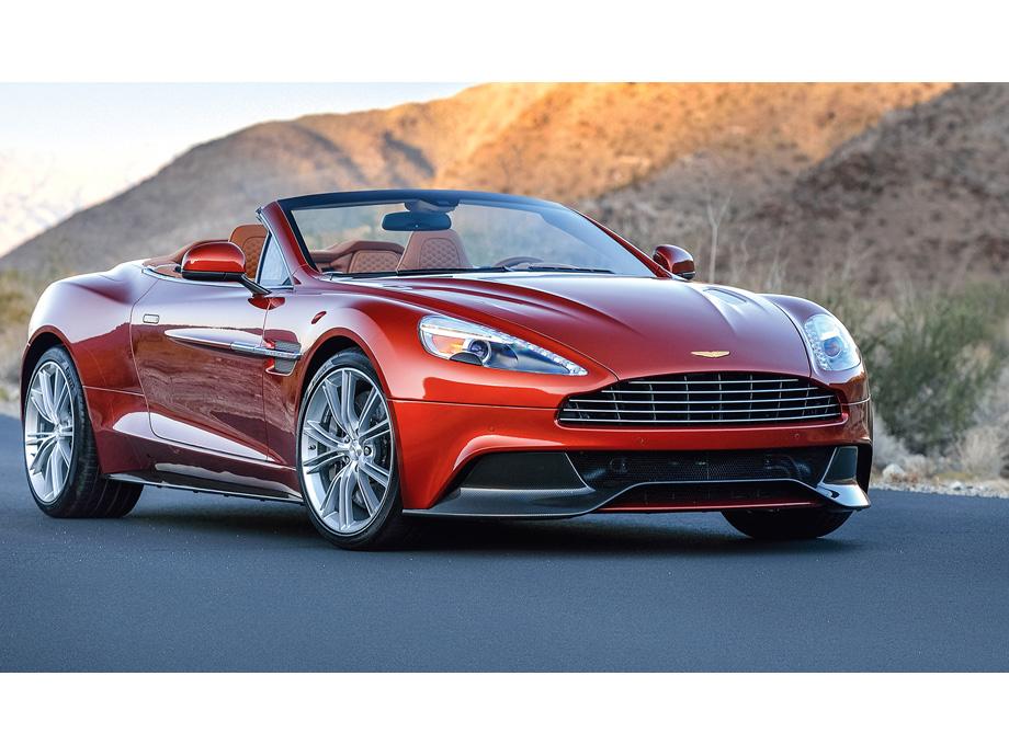 Der Vanquish Volante von Aston Martin ist ein moderner Klassiker zum Sterben schön