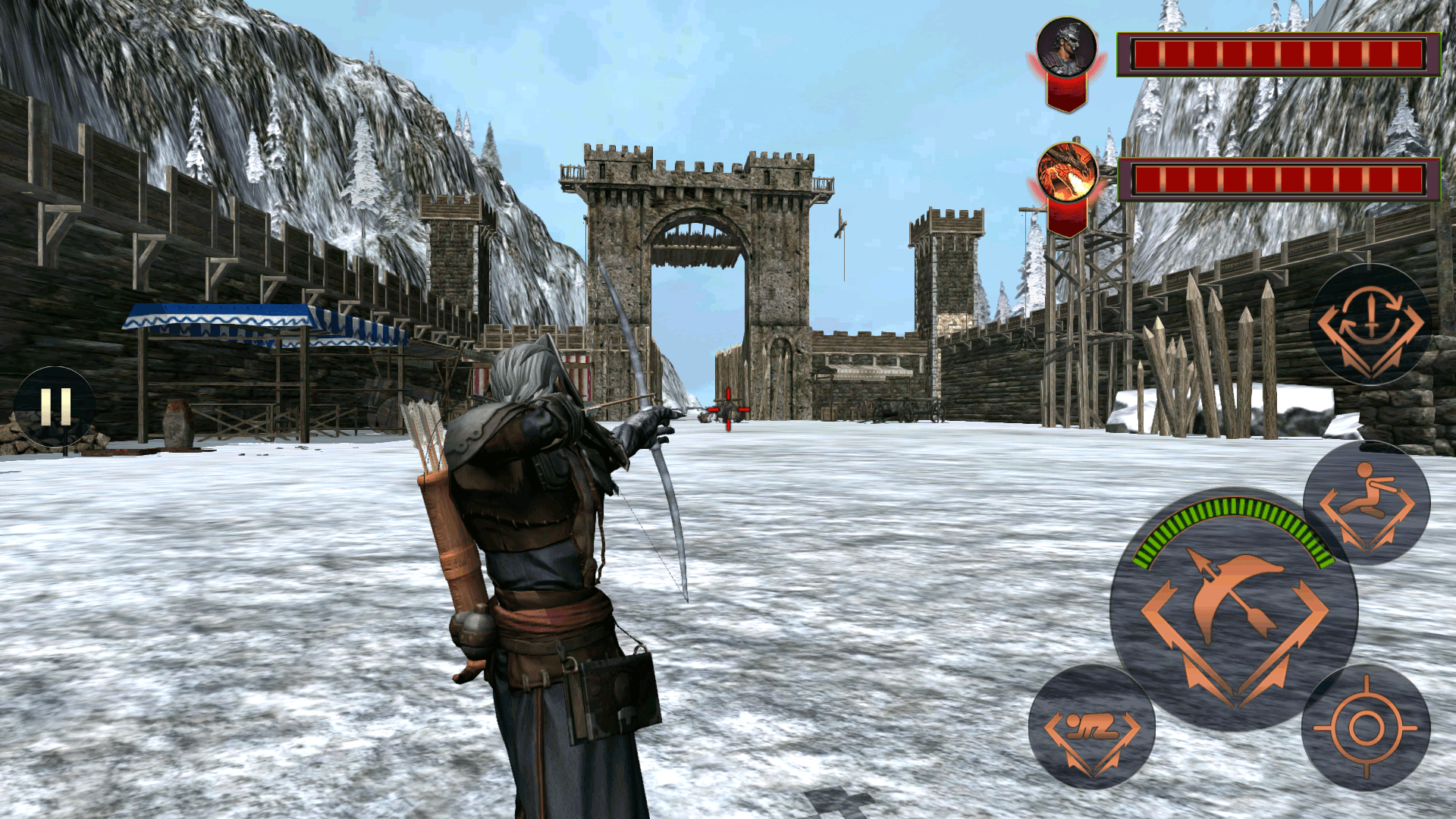 Battle of Mighty Dragons: Archery Game