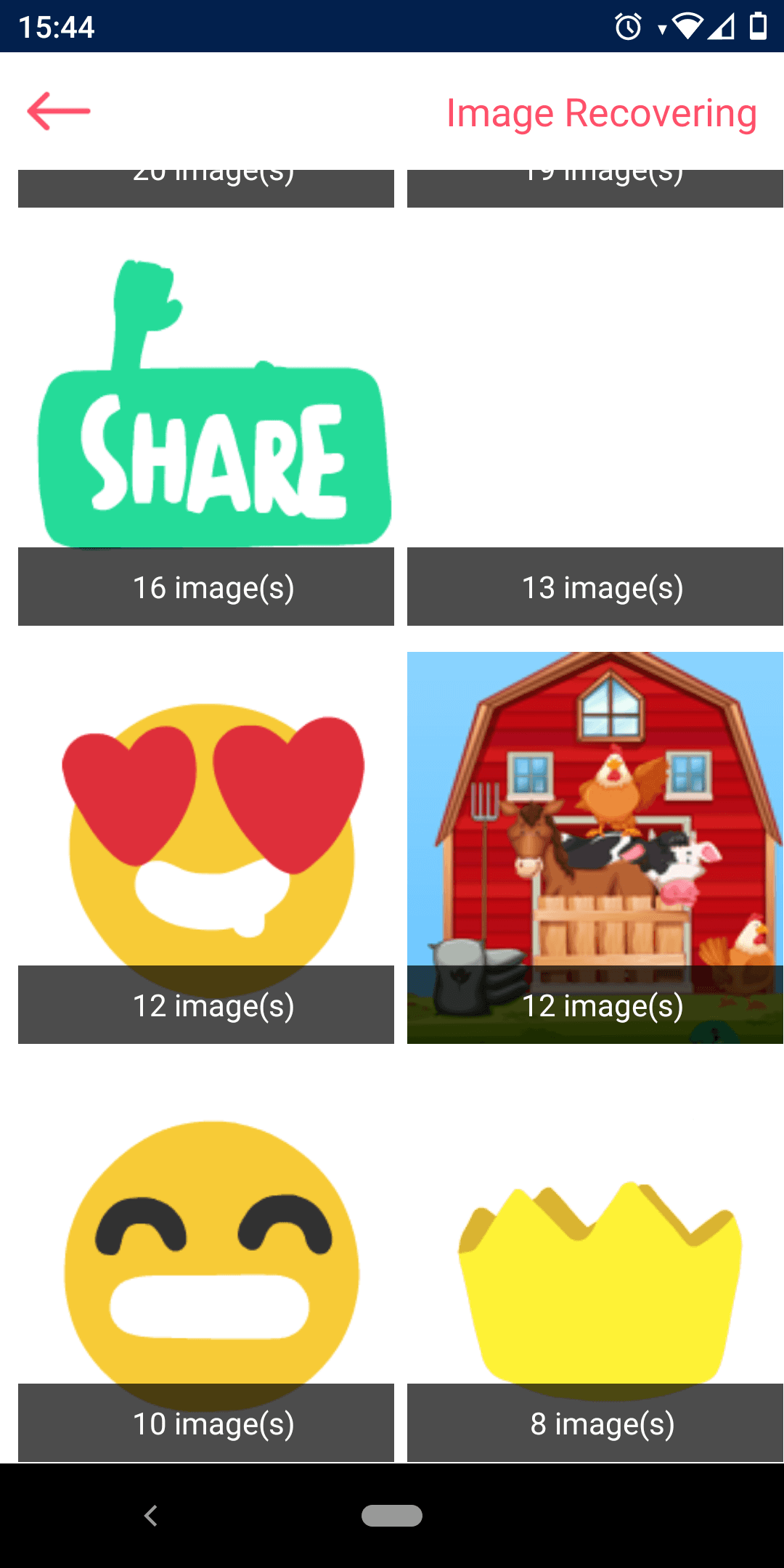 Magio Recovery Dateien