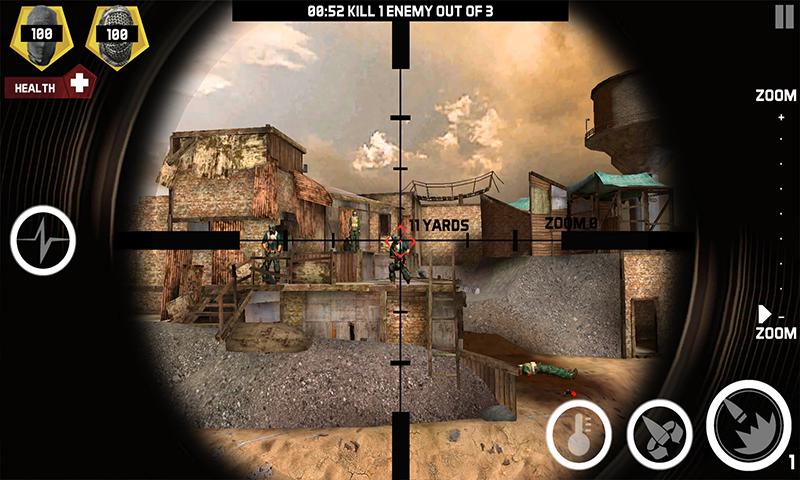 Lethal Sniper 3D: Army Soldier