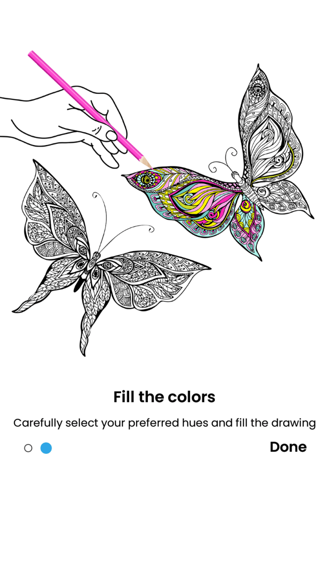 Malbuch für Erwachsene