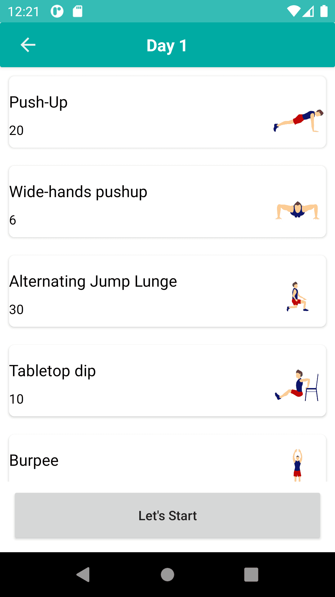 30-Tage-Trainingsplan