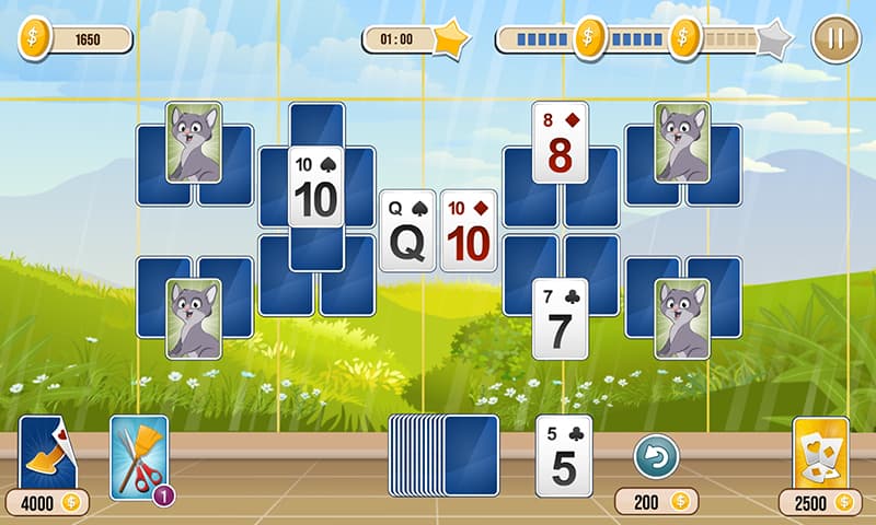 Solitaire Tripeaks Flowers