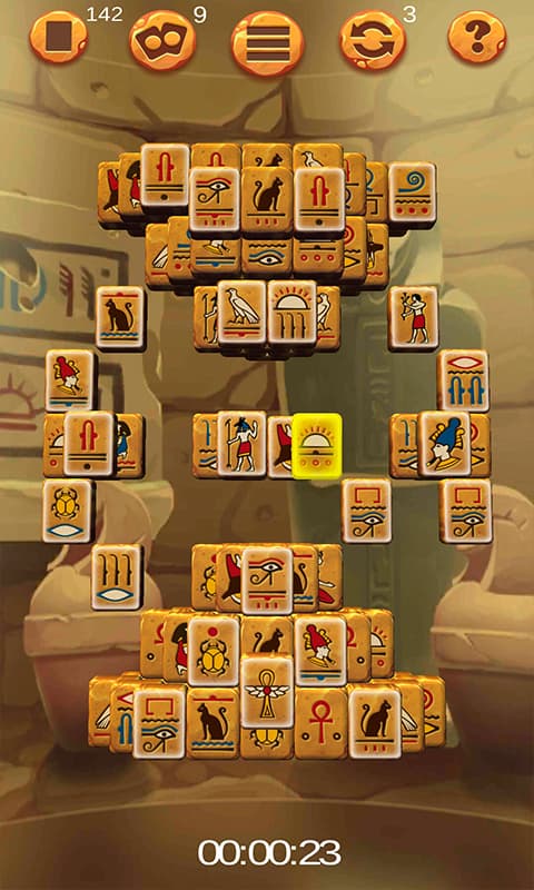Zweiseitiger Mahjong Cleopatra 2