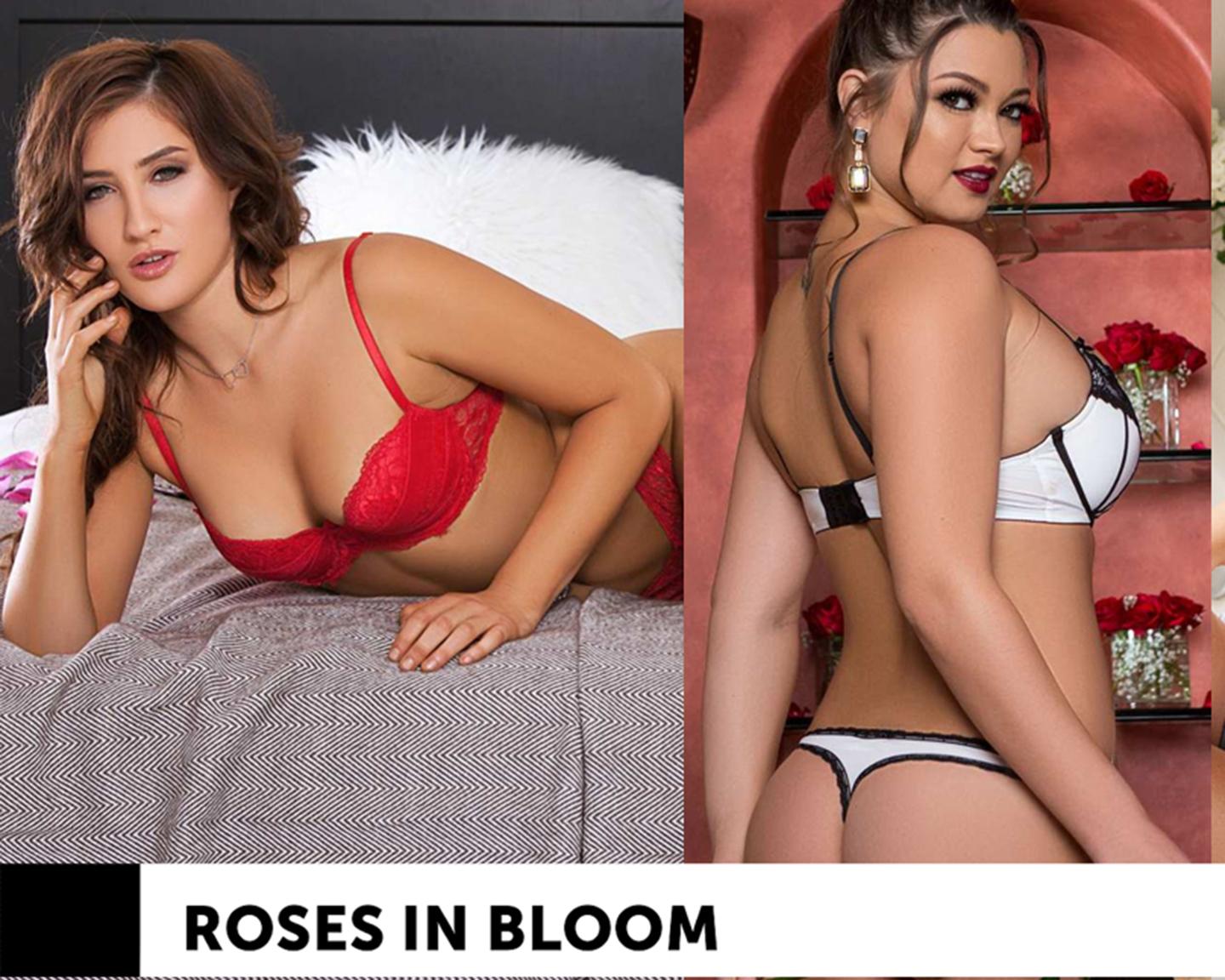 Playboy Special Edition Rosen in voller Blüte (Chelsie Aryn, Dacia Maria, Jaclyn Swedberg, Kit Rysha und Kylie Cupcake Morgan): Der Juni hat die Rose zu seiner Blume erklärt, und um den Rosenmonat zu feiern, haben wir einige unserer Lieblingsbilder von traumhaften Models, umgeben von Rosen, zusammengestellt.