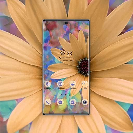 Pastellfarbene Regenbogenblüte