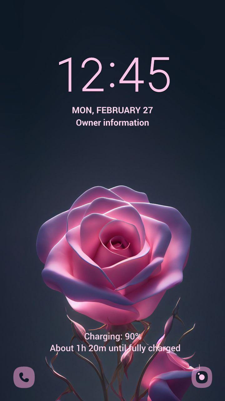 Einzigartige Rose