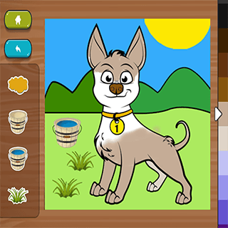 Kids Farm Colouring