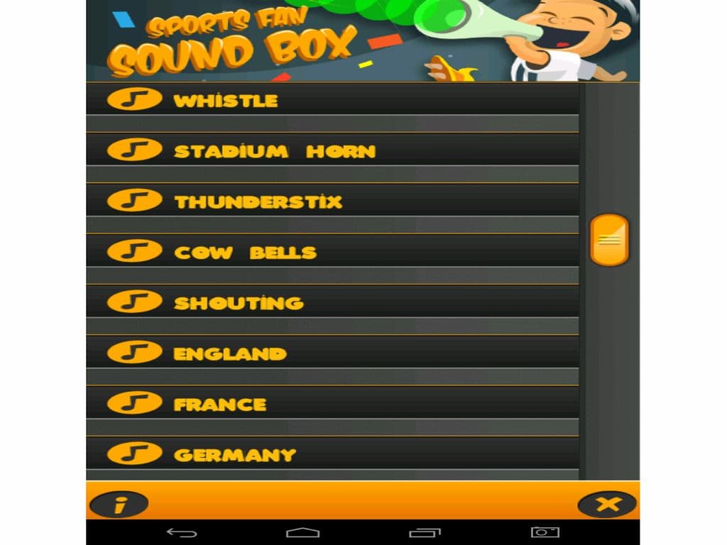 Sports Fan Sound Box