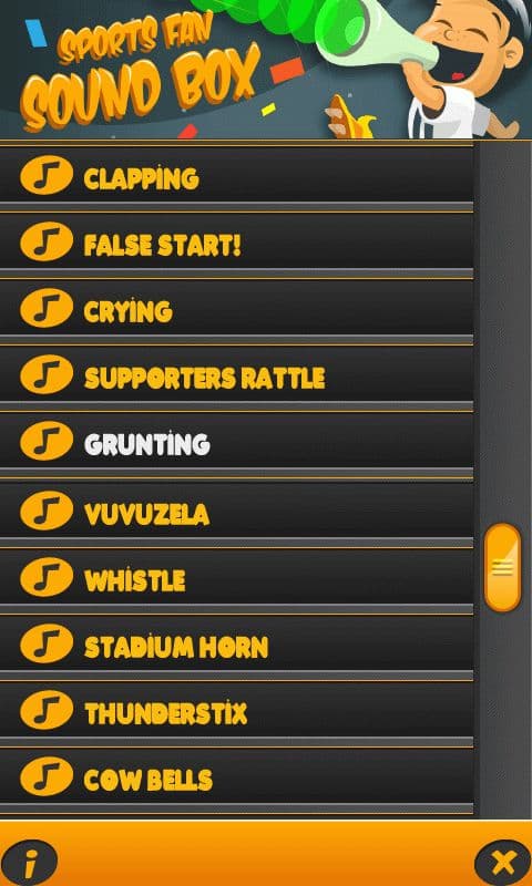 Sports Fan Sound Box